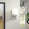 Designers Fountain Dakota 4.5in 1-Light Chrome Modern Indoor Vanity with Frosted White Glass Shade 6731-CH - alternate 2